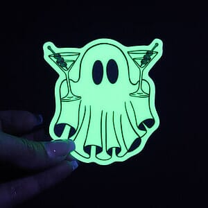 Glow In the Dark Die-Cut Stickers