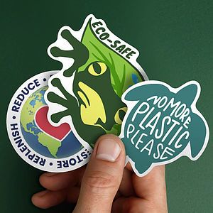 Eco-Safe Die-Cut Stickers