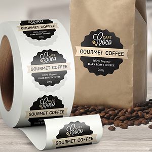 Roll Labels (White Permanent Paper)