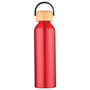 Volker 24 oz. Aluminum Bottle w/Bamboo Lid