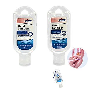 2 oz. Hand Sanitizer Gel With Keychain