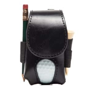 Azalea 2-Ball Clipper Pouch - Black