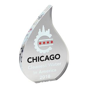 Acrylic Award - Up To 50 Sq. In