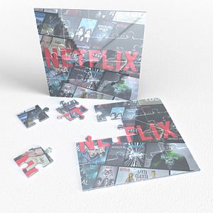 7.75 X 7.75 Acrylic Jigsaw Puzzle - Individually Poly Bagged