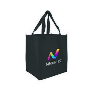 Shopping Tote Non-Woven,Coated Water-Resistant Polypropylene 4CP