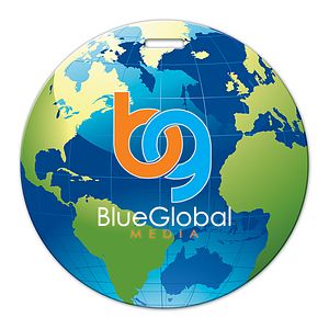 Full Color Luggage Tags - Global