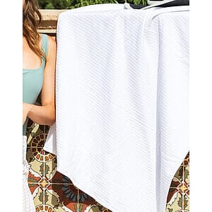 35 X 60 100% cotton waffle towel