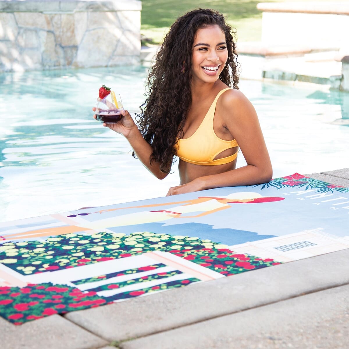 Traveler???s Microfiber Terry Beach Towel