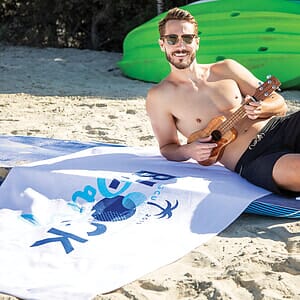 Presidential Plush Velour Beach Towel