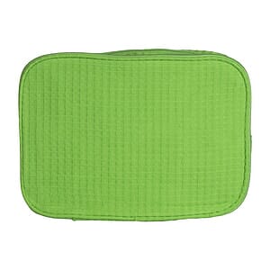 Waffle Weave Large Cosmetic Bag