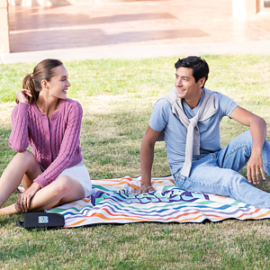 Water Repellent Microfiber Picnic Blanket