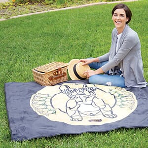 Water Repellent Microfiber Picnic Blanket