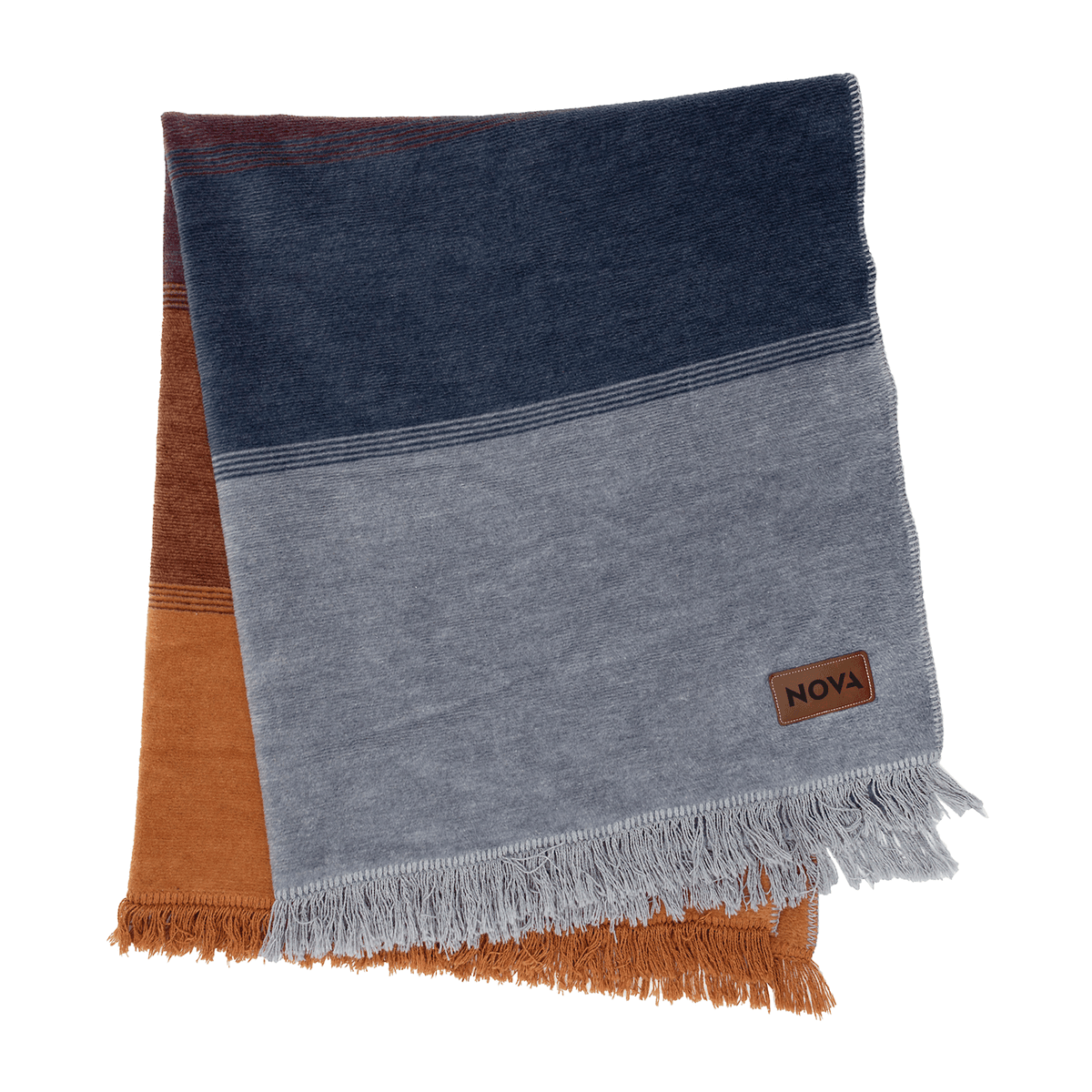 Bohemian Stripe Blanket Made of 58% Recycled Cotton