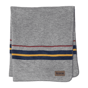 Chalet Stripe Blanket Made of 58% Recycled Cotton