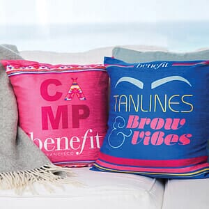 Chenille Throw Pillow (Not Sewn)