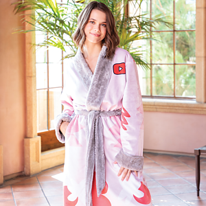 Blank - Sublimated Shawl Collar Robe SM (Not Sewn)