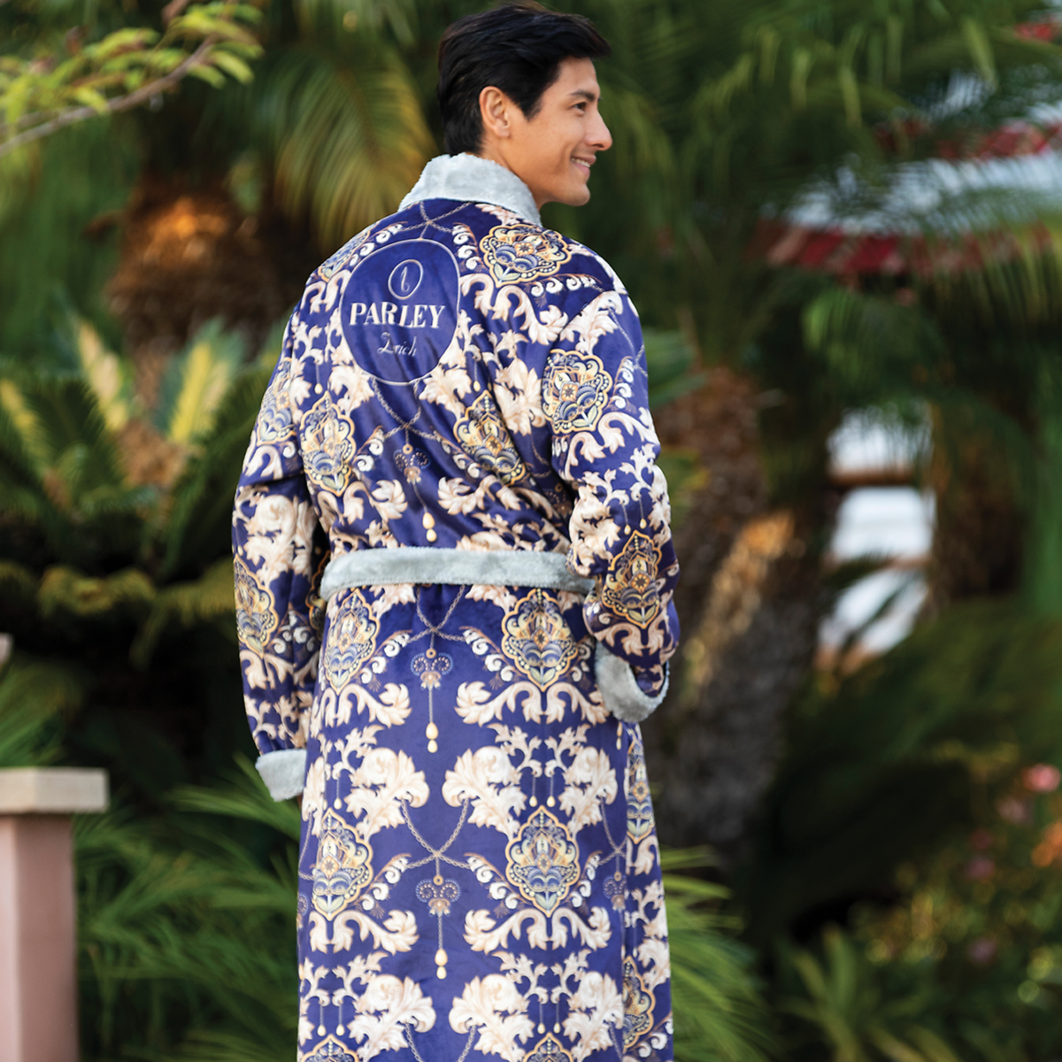 Sublimated Shawl Collar Robe LXL (Not Sewn)