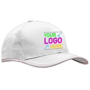 Sports Ripstop With Terry Cloth Lining Plain Cap - Includes Full Colour Logo