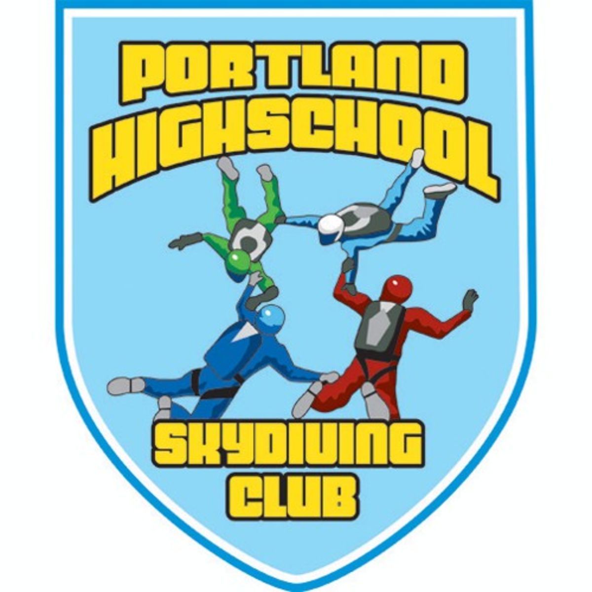 Sports Team Crest Shape Car Magnets