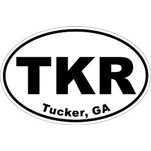 Custom 3.75" x 5.75" Oval Car Magnet