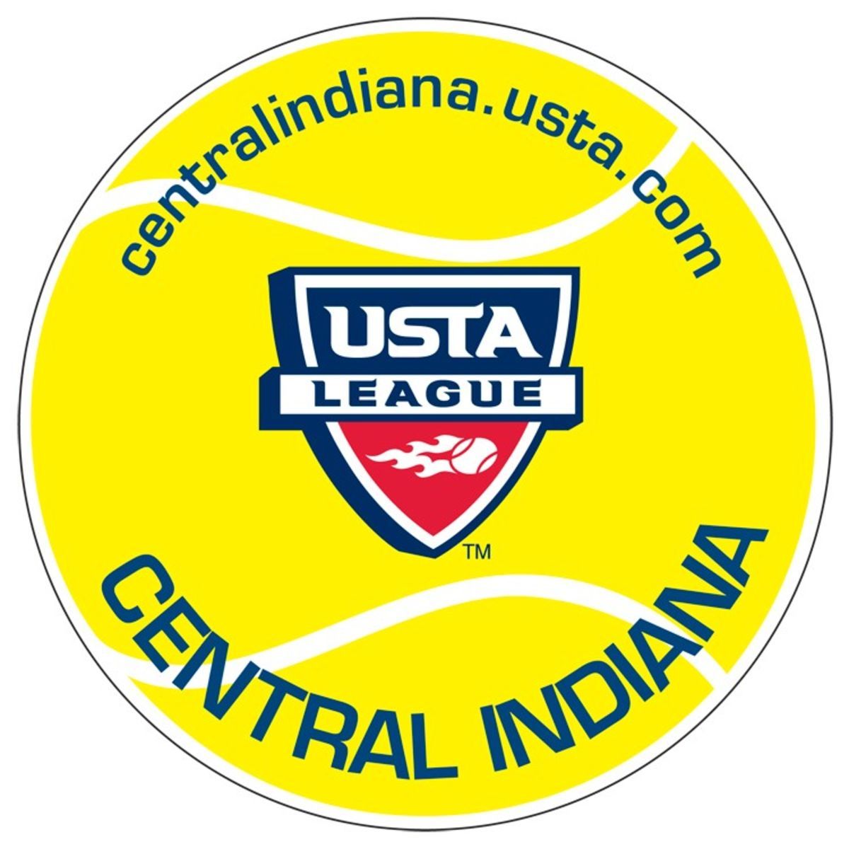 Custom 5.75" Diameter Circle Tennis Ball Car Magnet