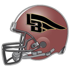 Custom 5" Football Helmet Car Magnet