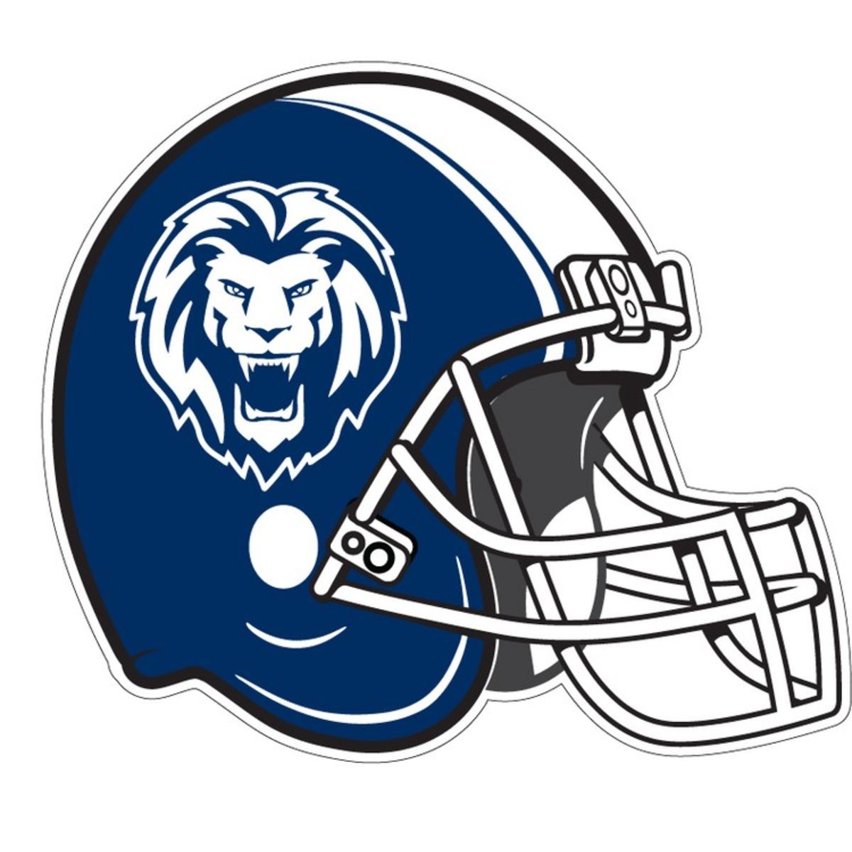 Custom 6.50" Football Helmet Car Magnet