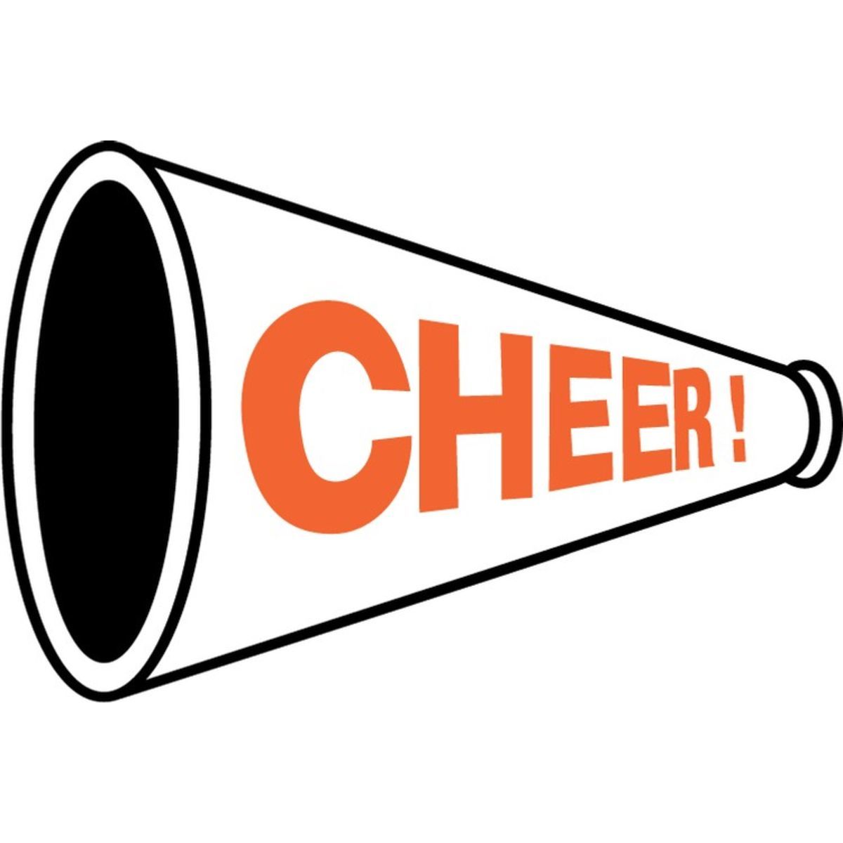 Custom Cheerleading 4.4" x 6.0" Megaphone Car Magnet