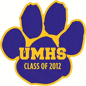 Custom 4" Paw Print Car Magnet