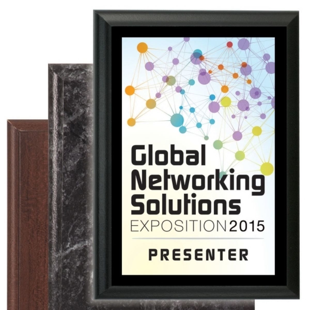 Economy Plaque (5" x 7") With Full Color Mount