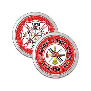 Round Silver Coin