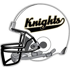Custom 12" Football Helmet Car Magnet