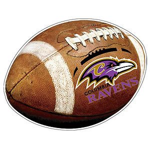 Custom 3" x 4" Football Car Magnet