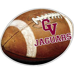 Custom 6.00" x 4.45" Football Car Magnet