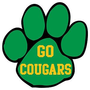 Custom 11.75" Paw Print Car Magnet