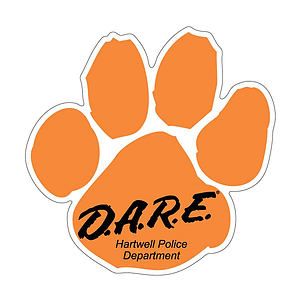 Custom 5.75" Paw Print Car Magnet