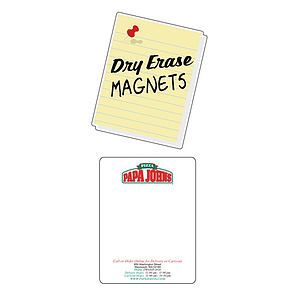 Dry Erase 8" x 10" Rectangle Magnet