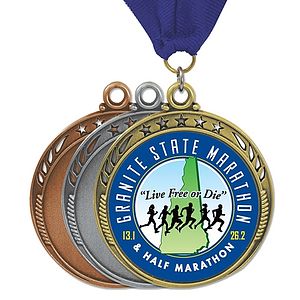 Full color 5 Star Galaxy Medal