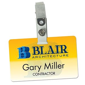 I.D. Badge - PVC - Small