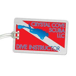 Luggage Tag - Aluminum - Small
