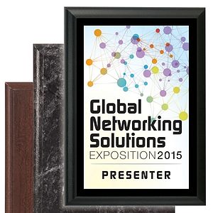 Economy Plaque (5" x 7") With Full Color Mount
