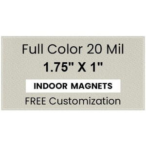 Magnet - 1.75x1 Square Corners