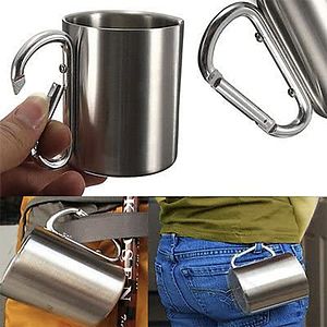 Outdoor Carabiner Mug