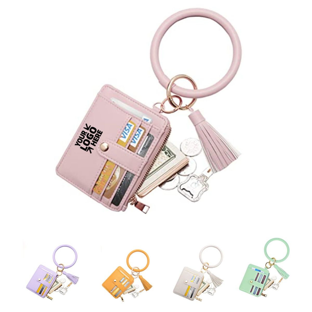 Bracelet Keychain Pocket Credit Card Holder | Corporate Specialties