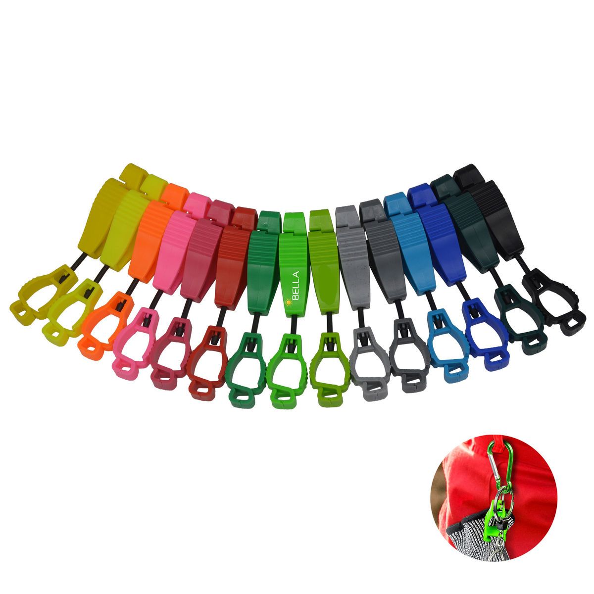 Glove/Mask Clips | Order Swag