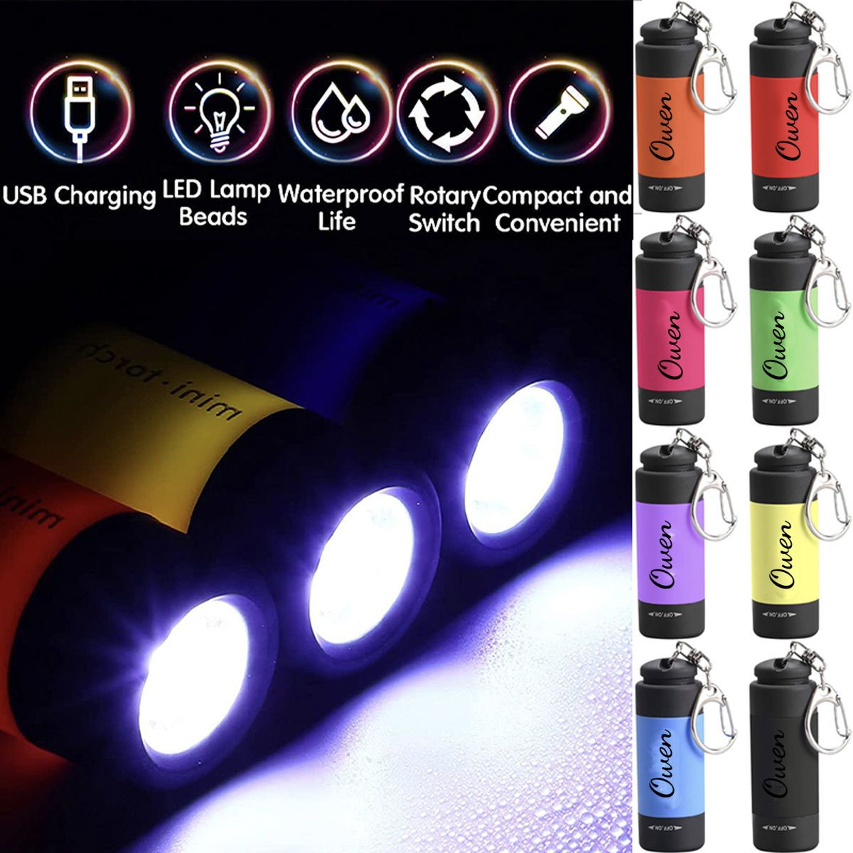 Swag Flashlight Mini Keychain Flashlight | Order Swag