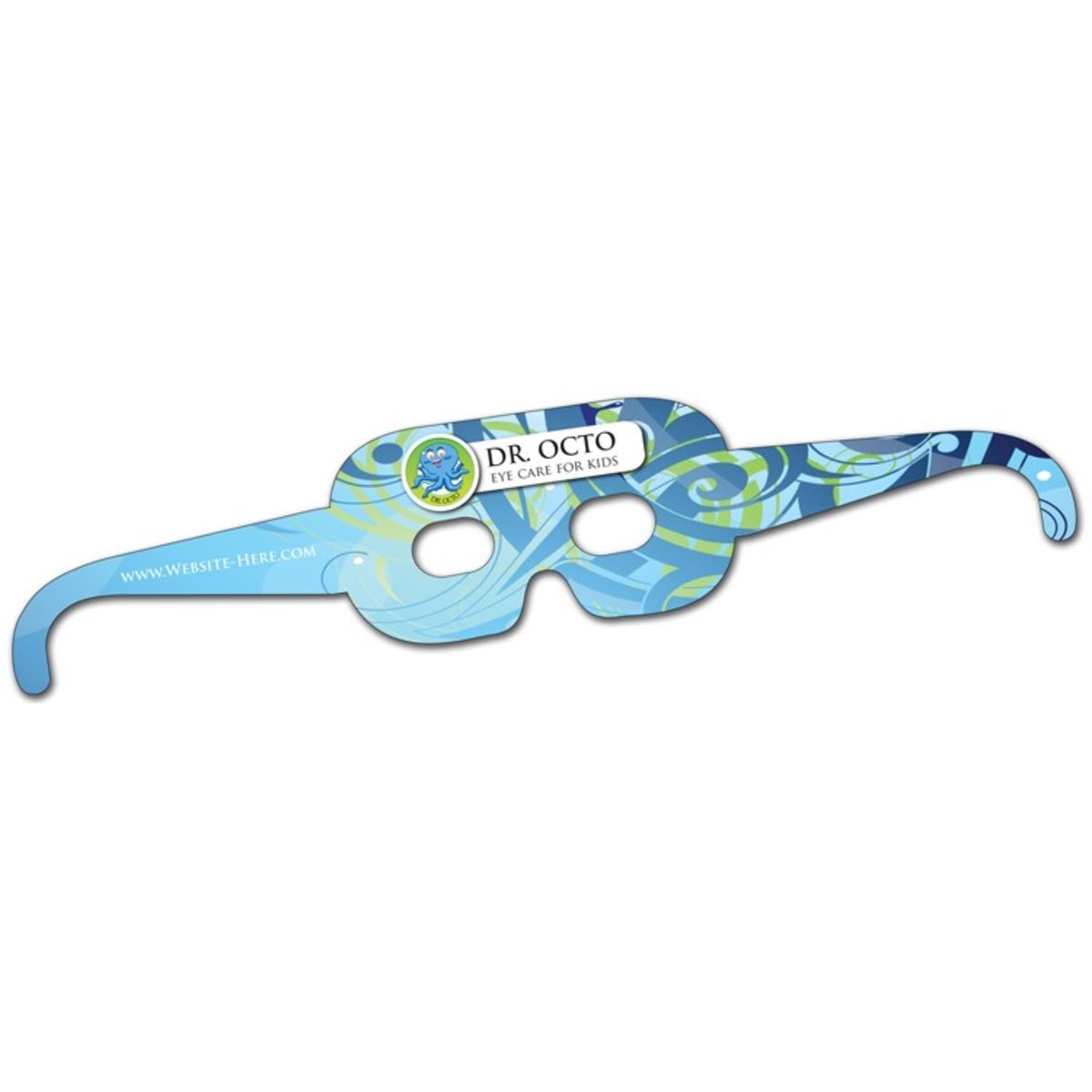 Mask Glasses UV Coated - 16.25x3.25