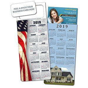 M.B.C. Stock Calendar Card -UV-Coated (1S) - 10 pt.