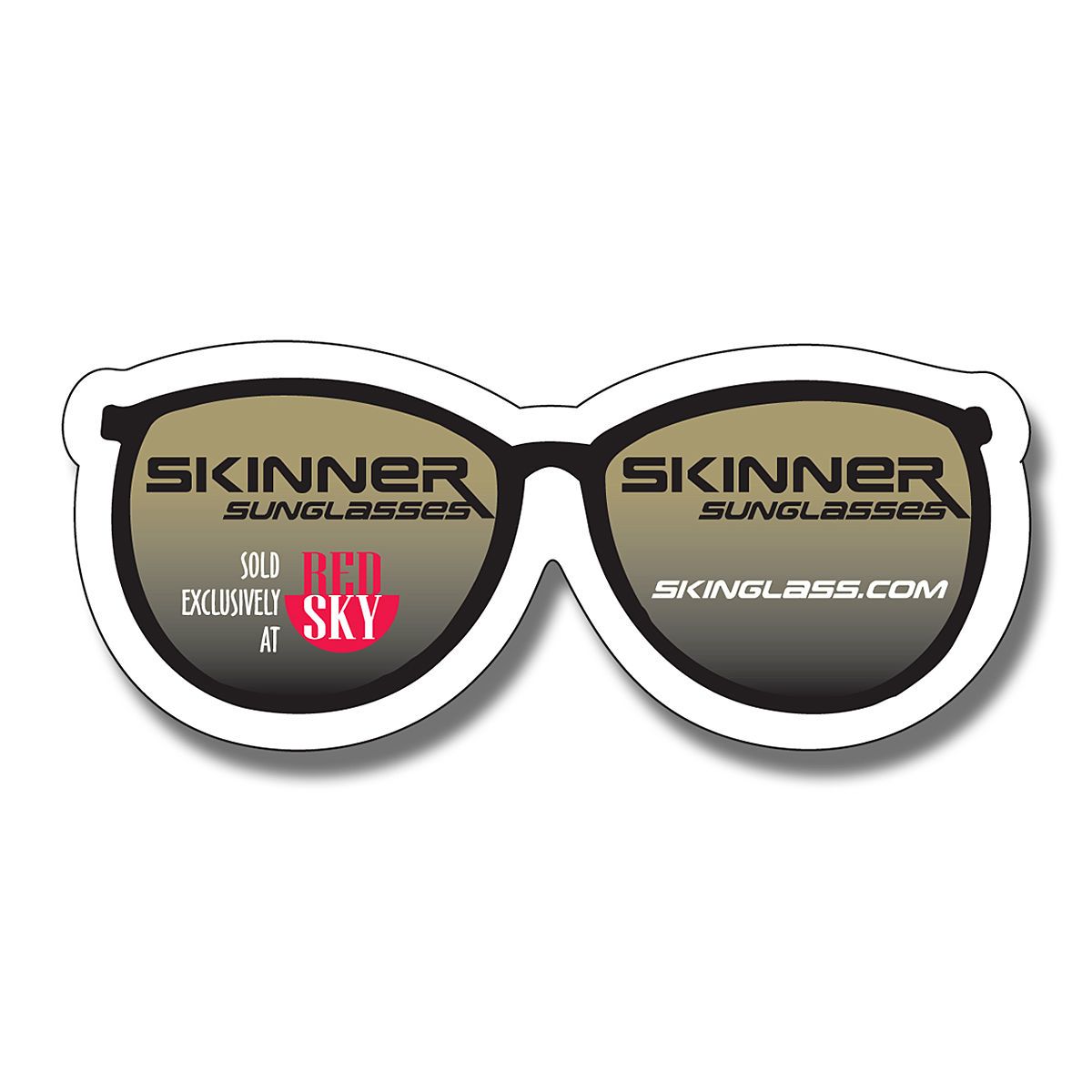 eyeglasses shape (3.25x1.375) 25 mil Corporate Specialties