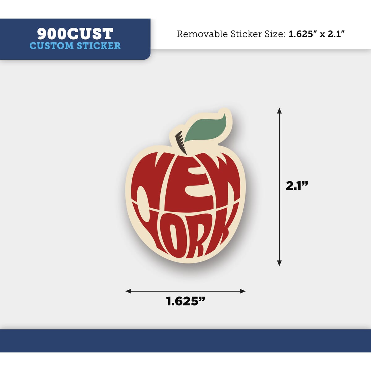 Removable Writeable Matte Sticker <5 Square Inches